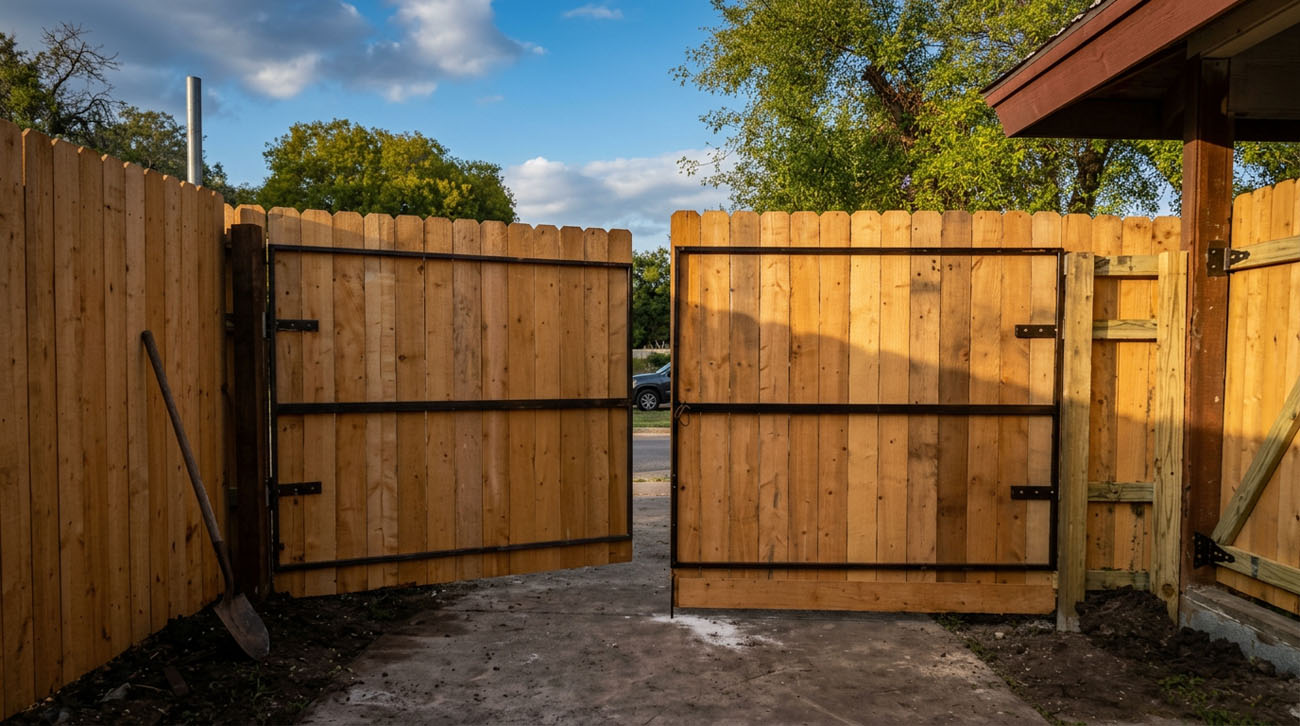 Completed framing project